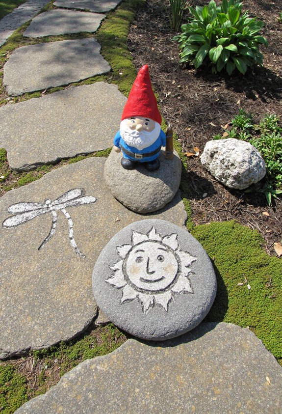 whimsical tiny garden gnome