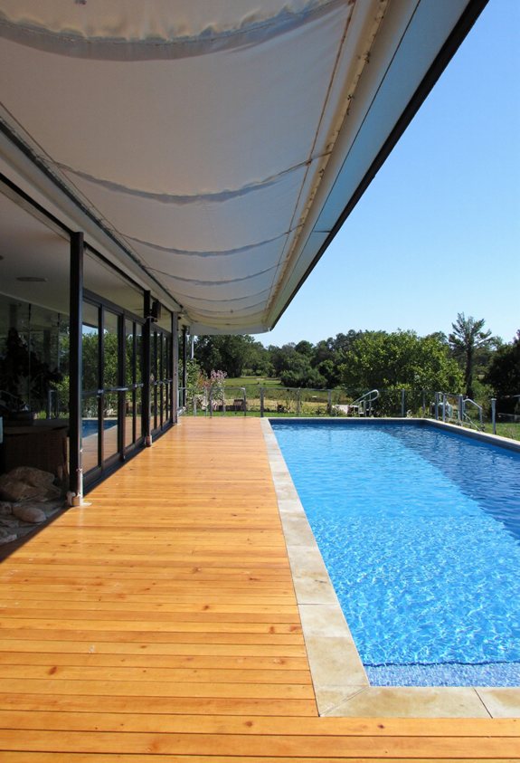 year round retractable pool canopy