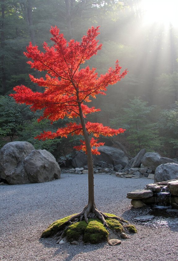 zen garden japanese maple