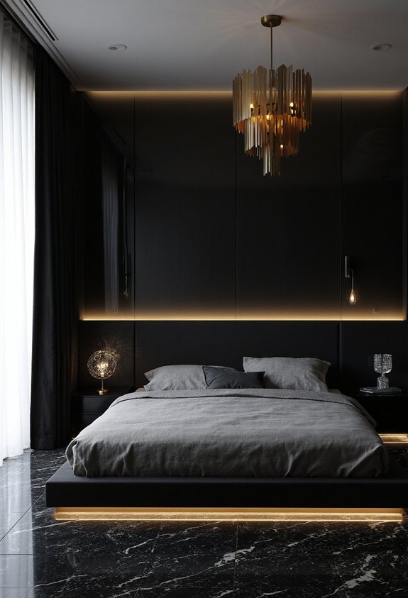ambient headboard led lighting
