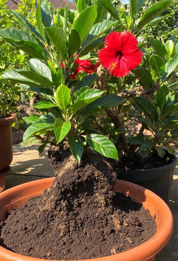 annual hibiscus soil refresh