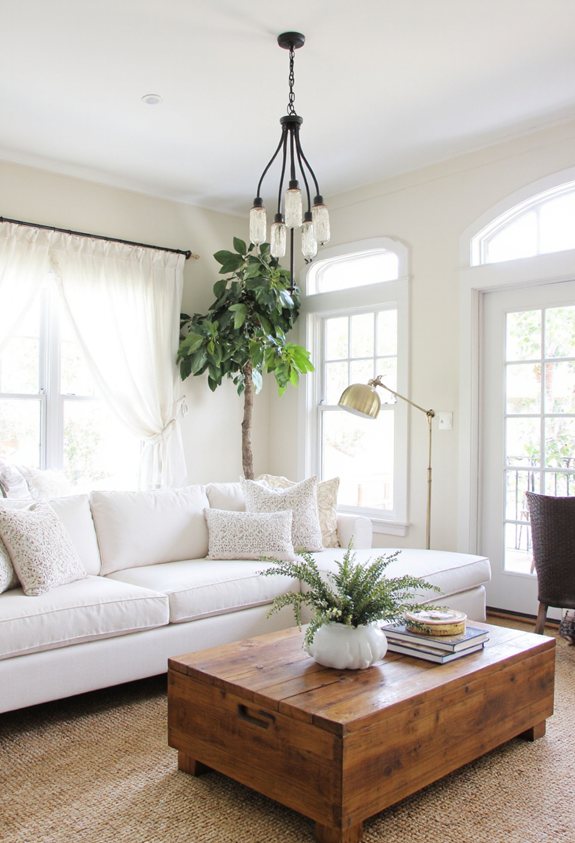 bold chandelier focal point
