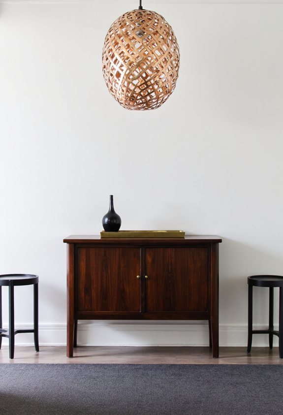 bold pendant lighting centerpiece