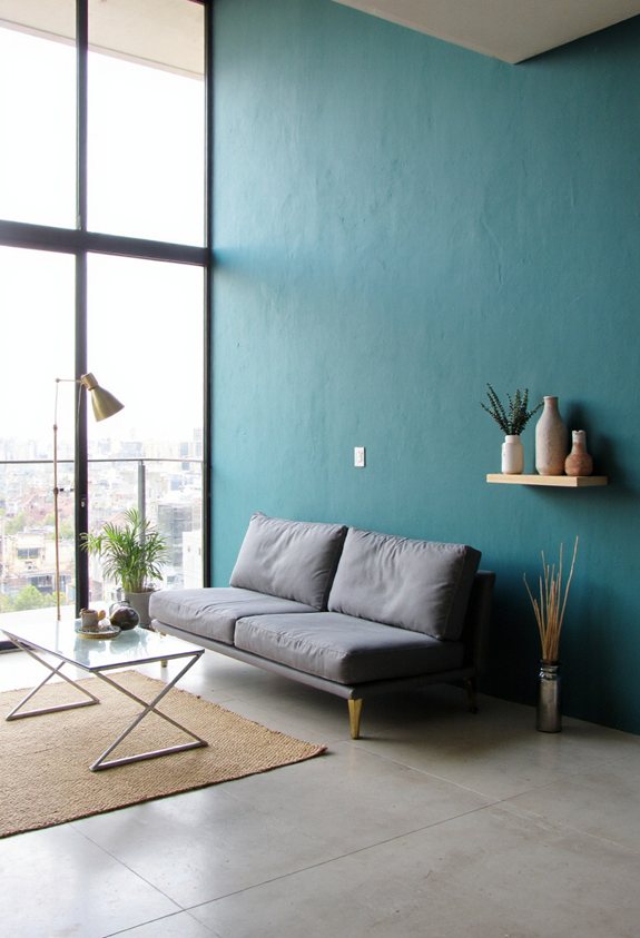 bold wall transforms space