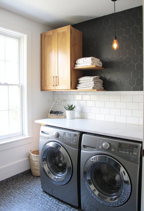 bold wallpaper or tile