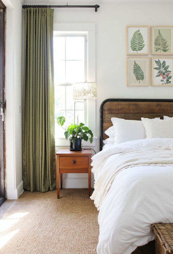 botanical prints gallery layout