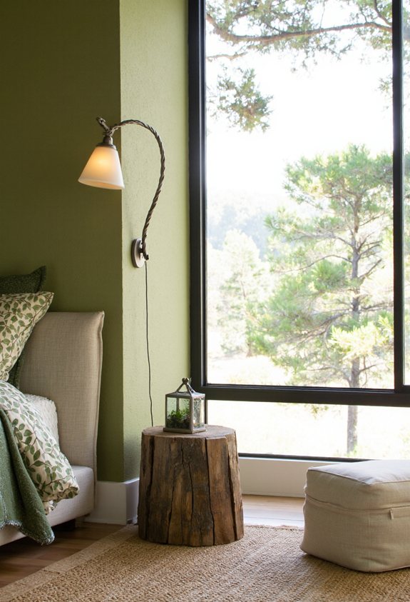 branch inspired lamp glow