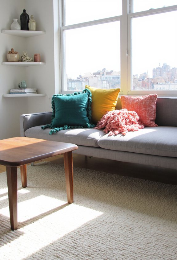 bright pillows shift mood