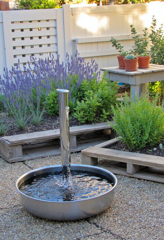 budget friendly diy fountain