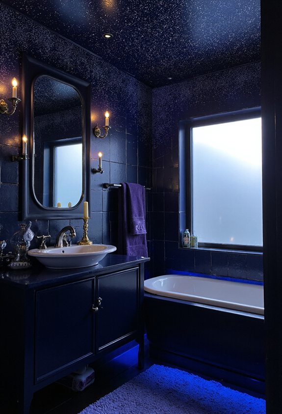 celestial star dust ceiling paint