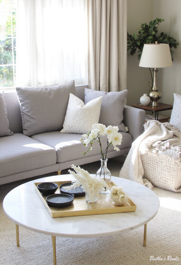 chic coasters and trays