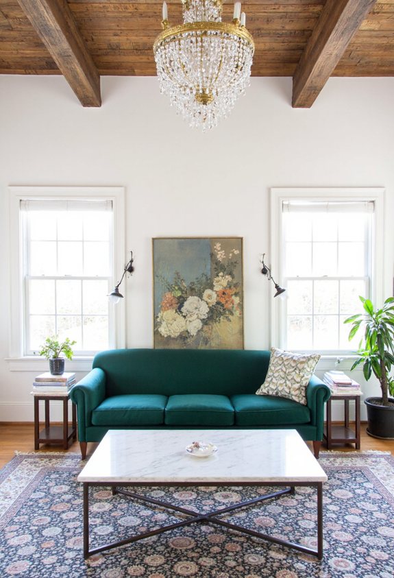 colonial charm brightening spaces