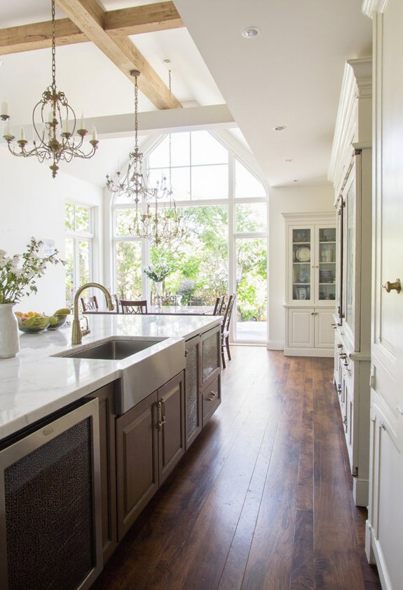 colonial inspired open plan kitchen colonial inspired open plan kitchen