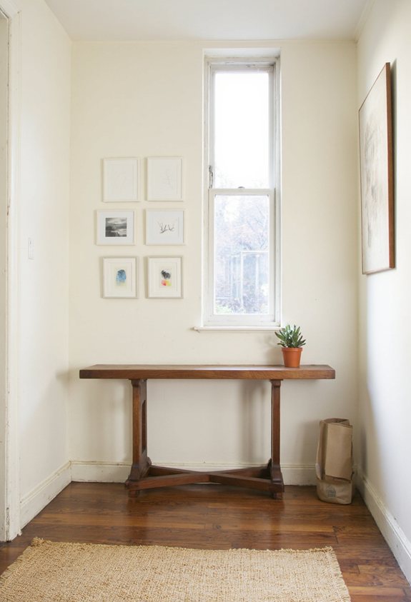cozy gallery wall arrangement