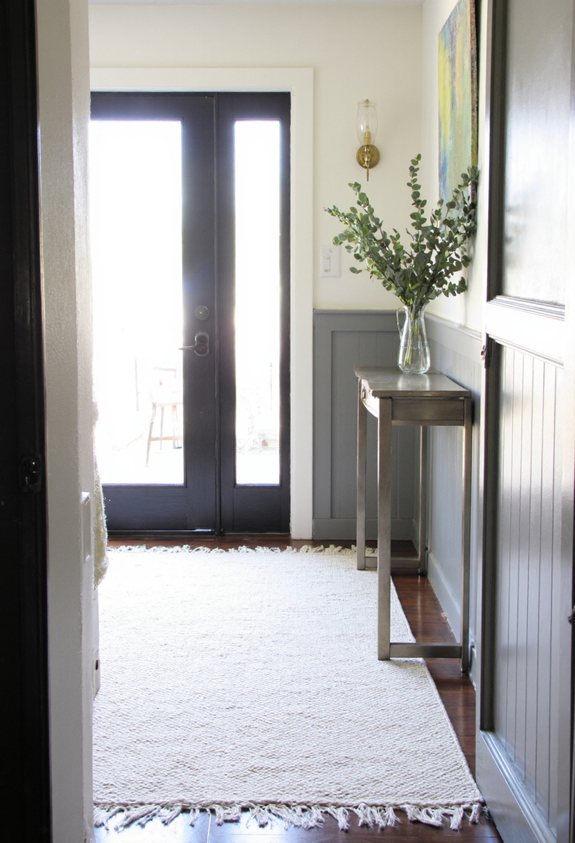 cozy textured rug centerpiece