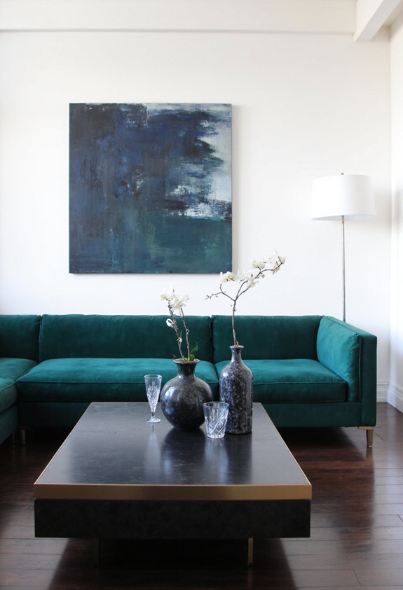 dark tones with balanced accents