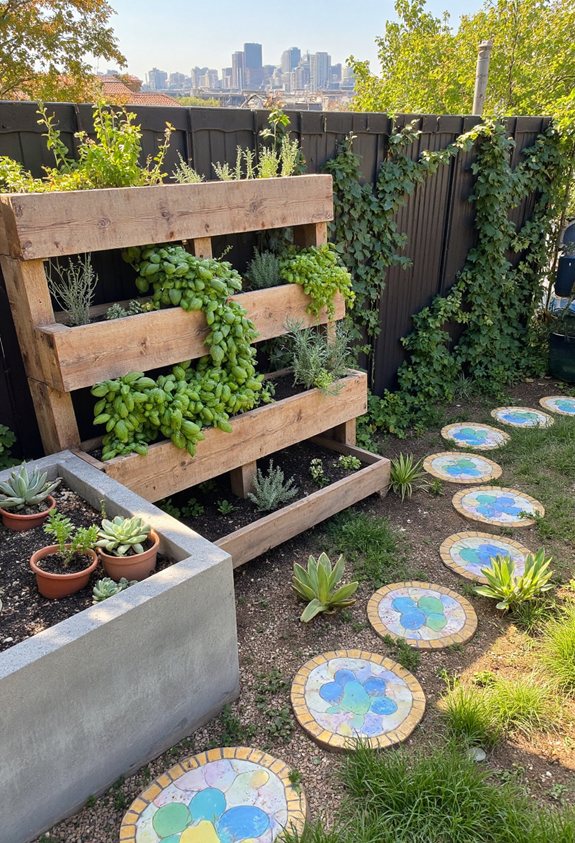 diy garden art gallery
