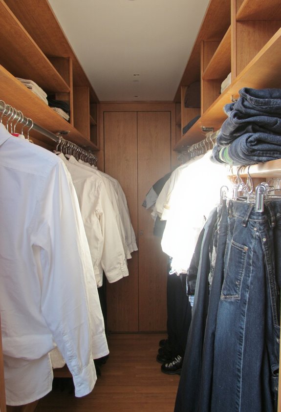 double duty hanger organization