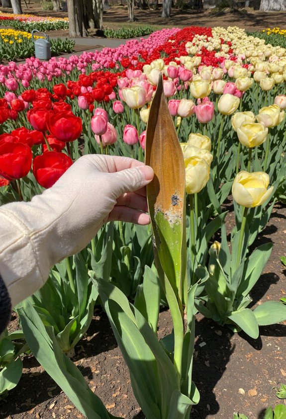 early tulip disease management