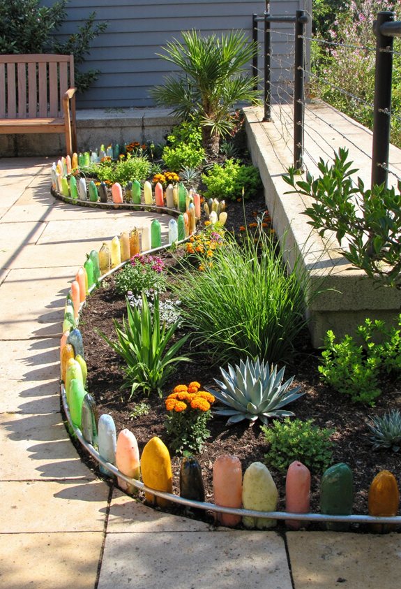 eco friendly bottle border