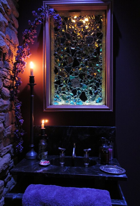 enchanted candle lit niches