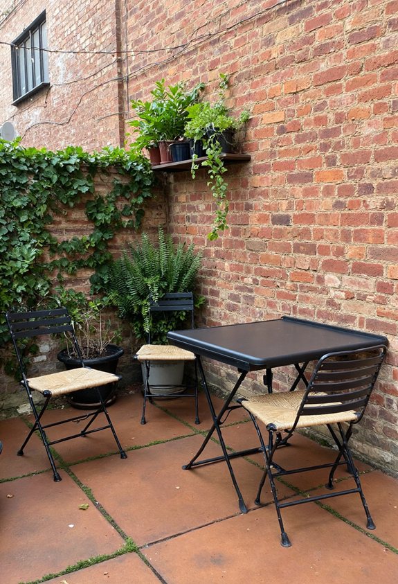 fold out patio furniture