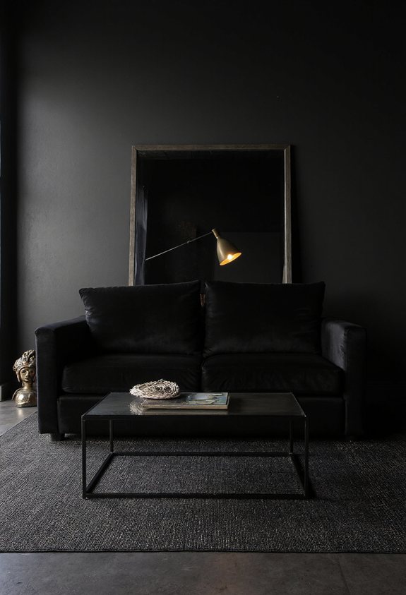 grounded textured low maintenance rug
