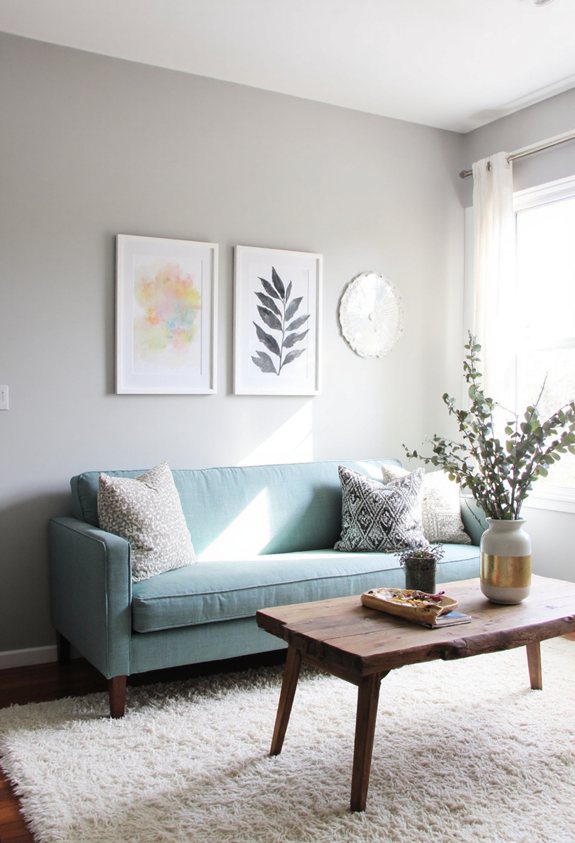 interchangeable gallery wall design