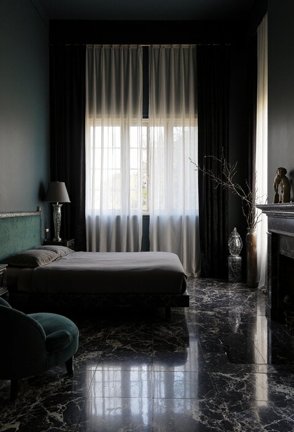 layered sheer curtains elegance