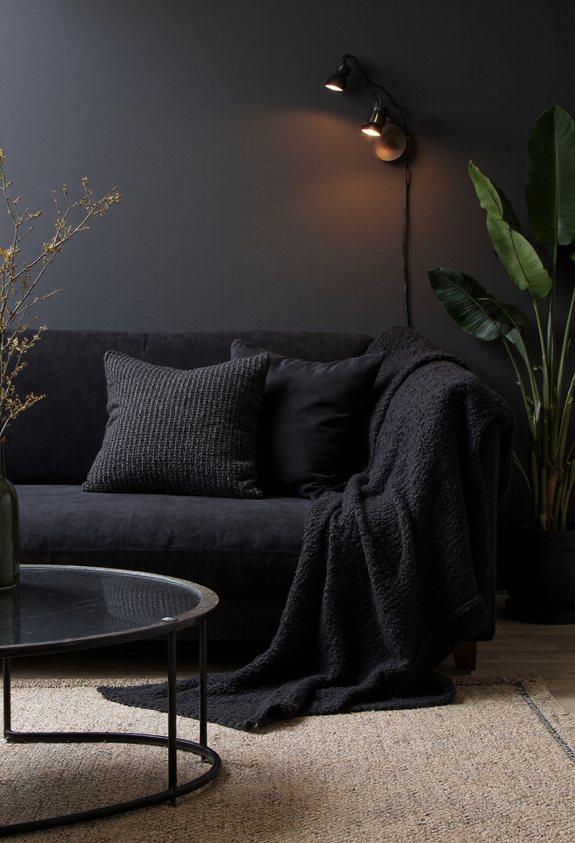 layered textiles create coziness