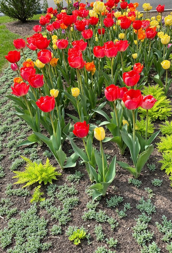 low maintenance tulip groundcovers