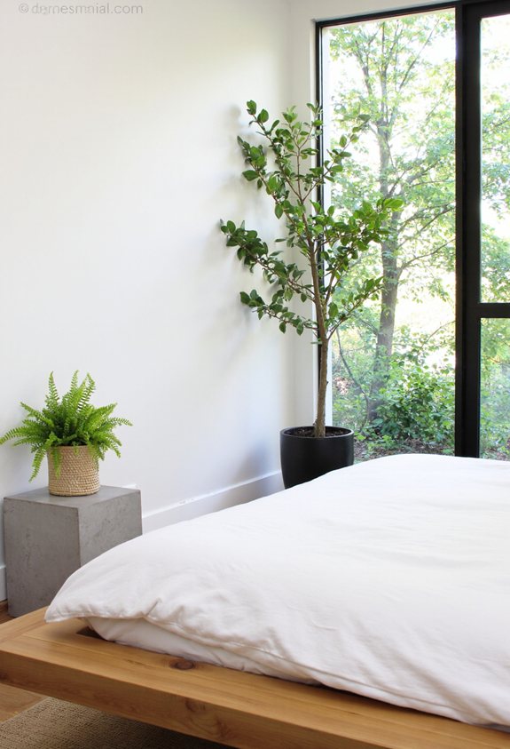 lush fern focal point