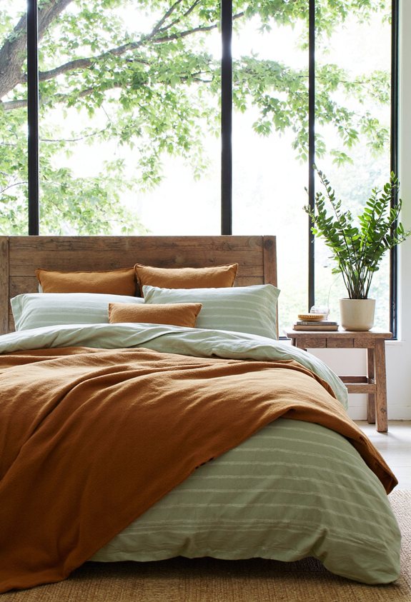 organic cotton forest bedding