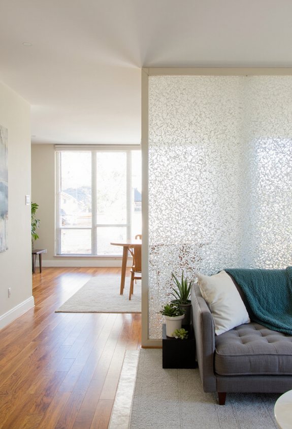 portable decorative privacy divider