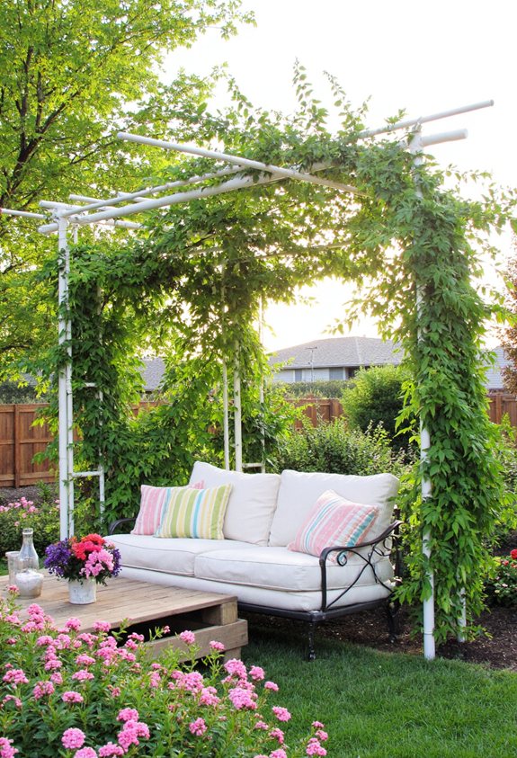pvc pergola diy guide