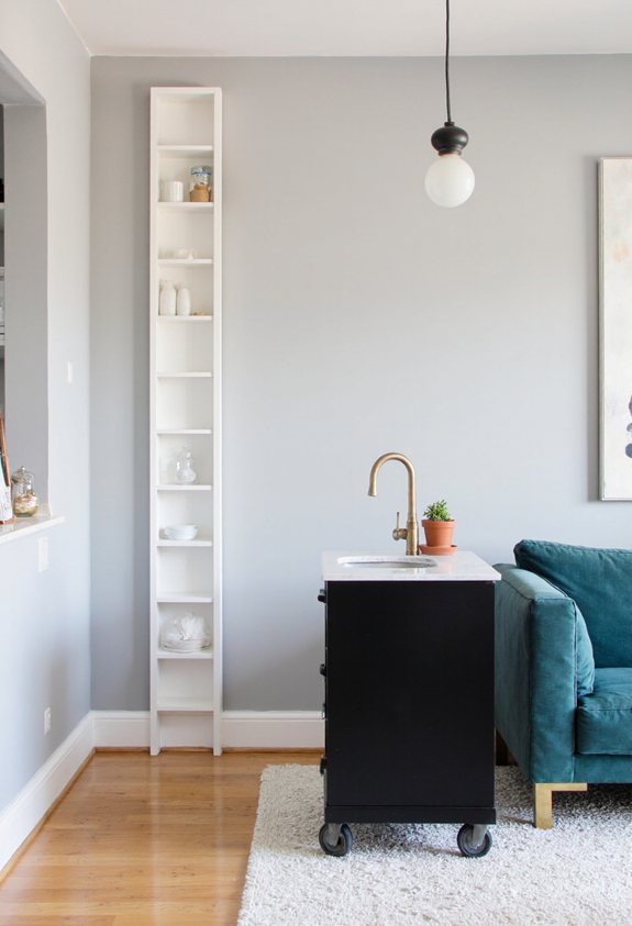 rolling cart kitchen island