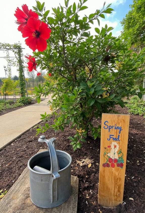 seasonal hibiscus feeding schedule