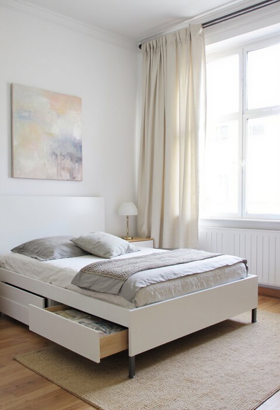 sleek low profile storage