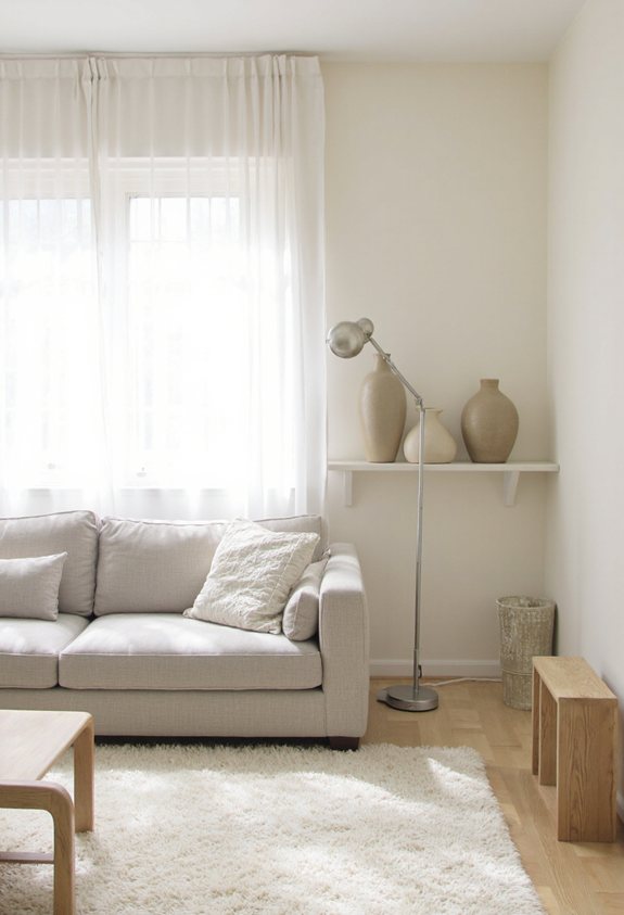 soft whites gentle greys