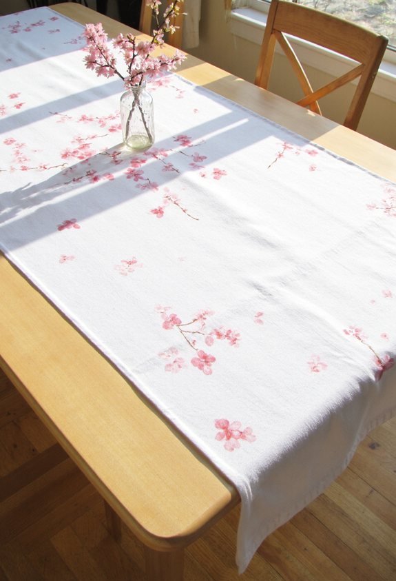 spring blossom tablecloth d cor