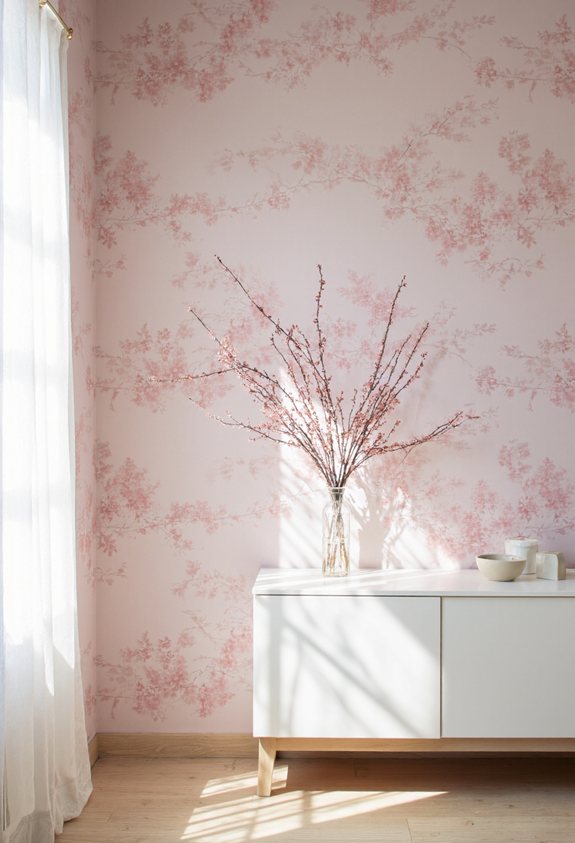 spring garden blossom wallpaper