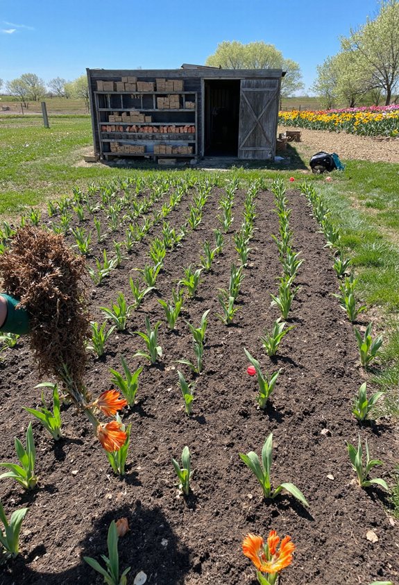 store bulbs after foliage dies