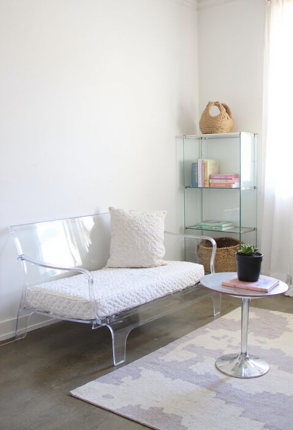 transparent furniture enhances openness
