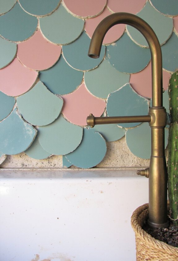 boho peel and stick shingles