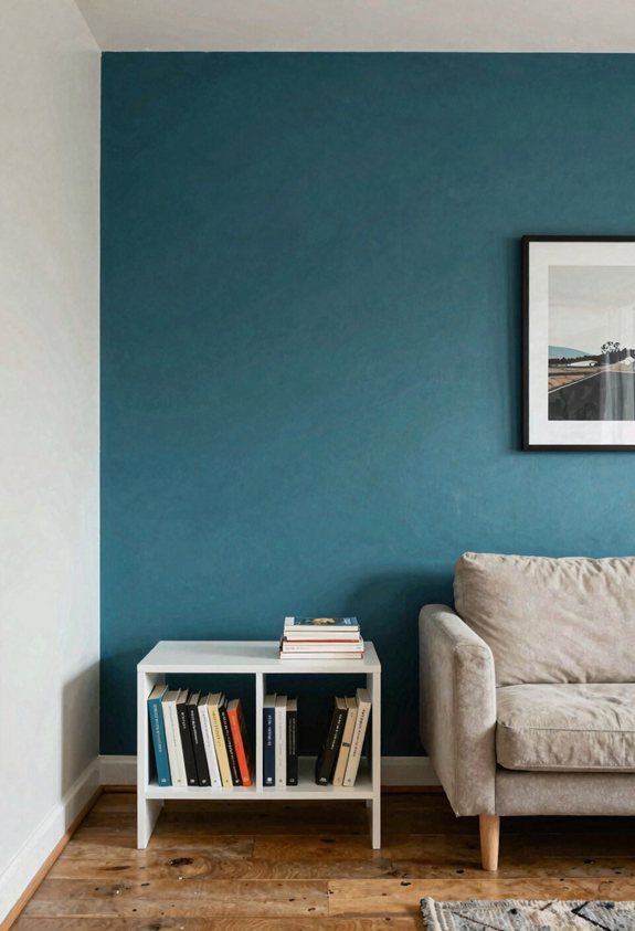 bold wall makeover under thirty