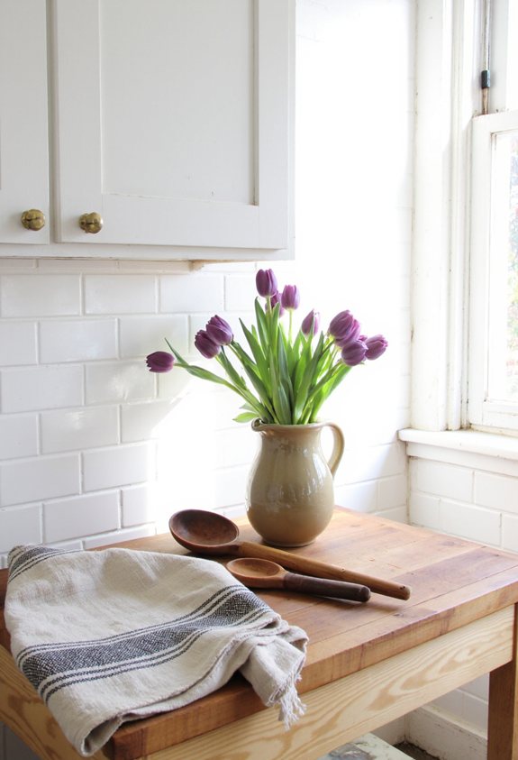 brass knobs peel and stick backsplash