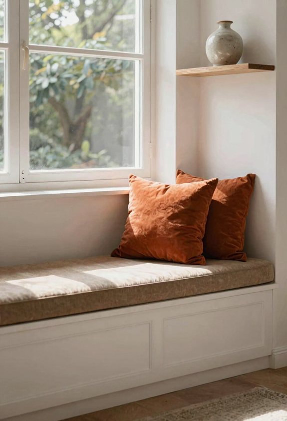 built in window bench