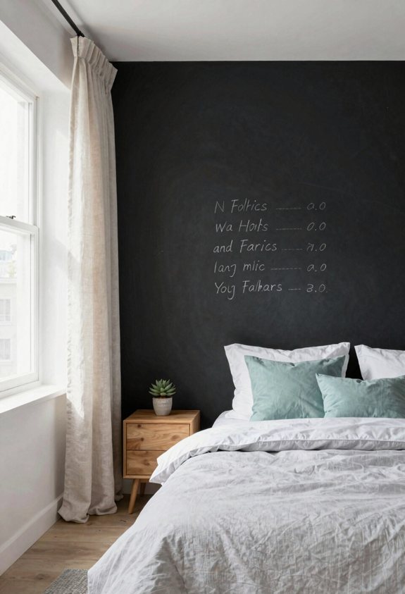 chalkboard contact paper memo