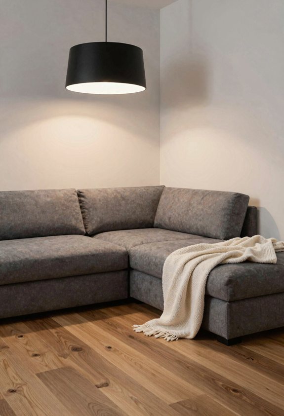 compact corner sectional seating
