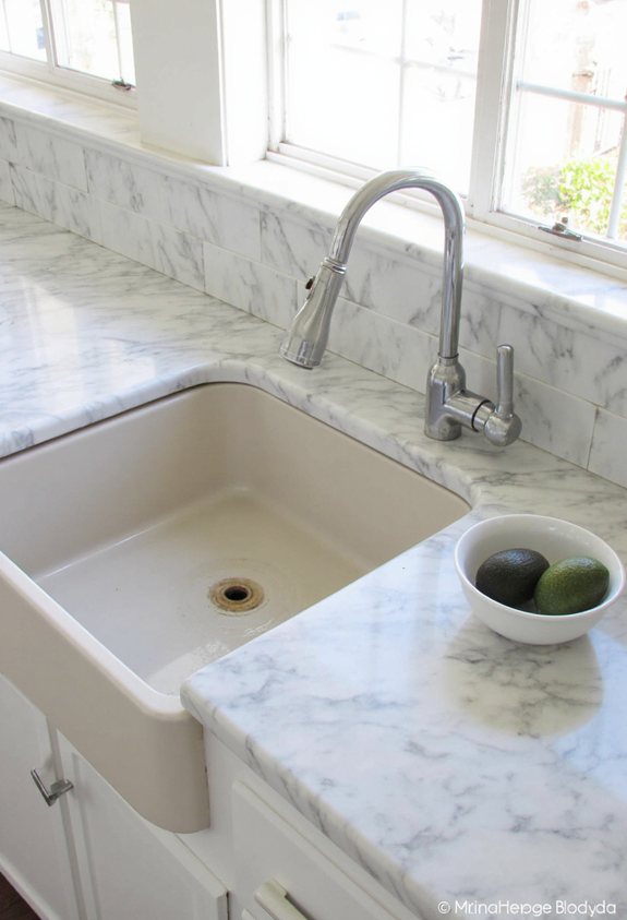 contact paper countertop trick